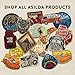 Asilda Store Traveler Patch | Iron on or Sew On Embroidered Patch Badge | Travel + Nature + Outdoors + Adventure | Vintage Vibe | Great on Backpacks and Clothing