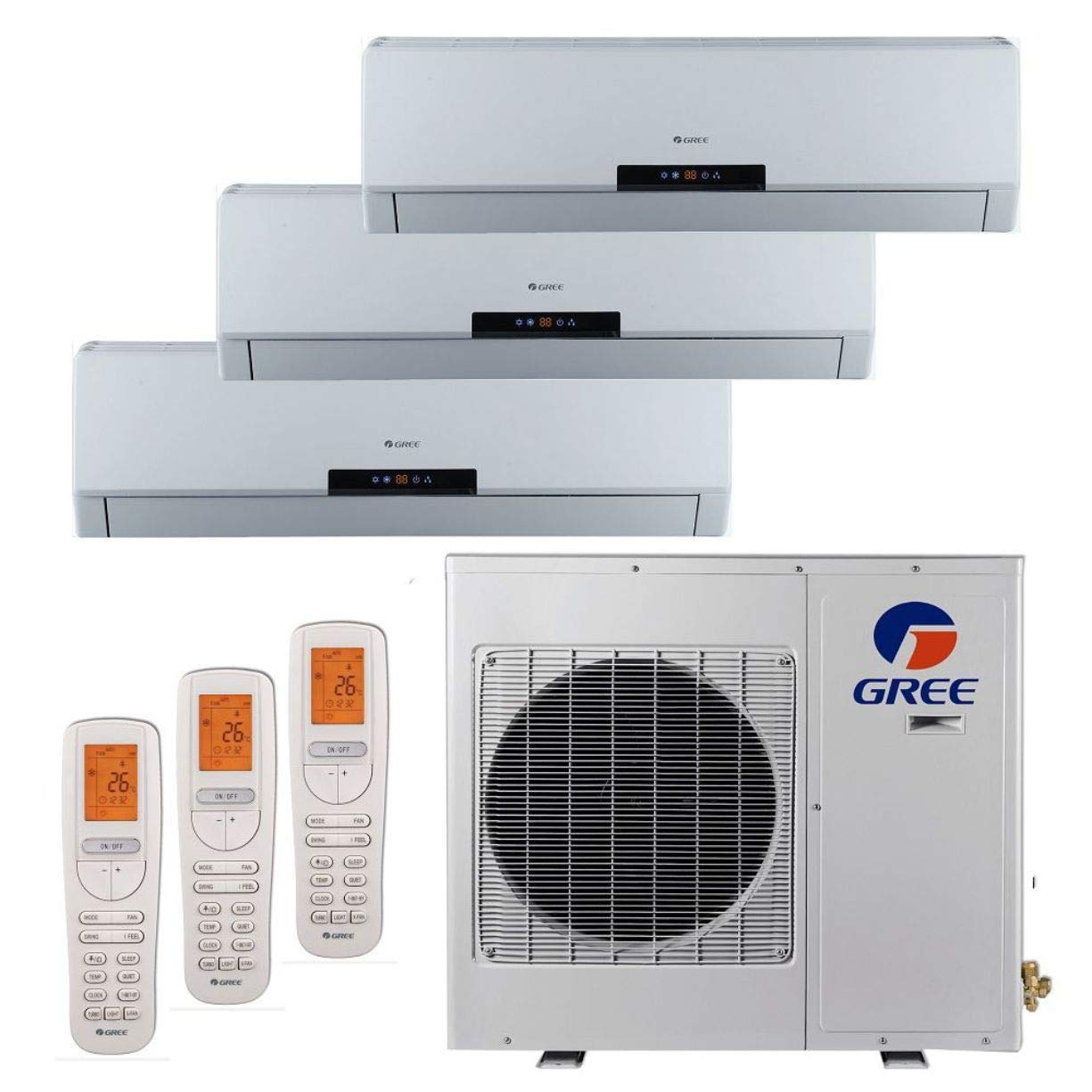 Best Ductless Heating And Cooling System 3 Zone