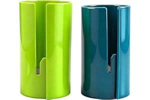 2PCS Wrapping Paper Cutter, Easy Sliding Gift Wrap Cutter, Fast Safe Roll Paper Cutters for Gift, Little Elf Wrapping Paper C