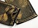 Men's Biker Moto Slim Fit Skinny Distressed Vintage Golden Runway Denim Jeans