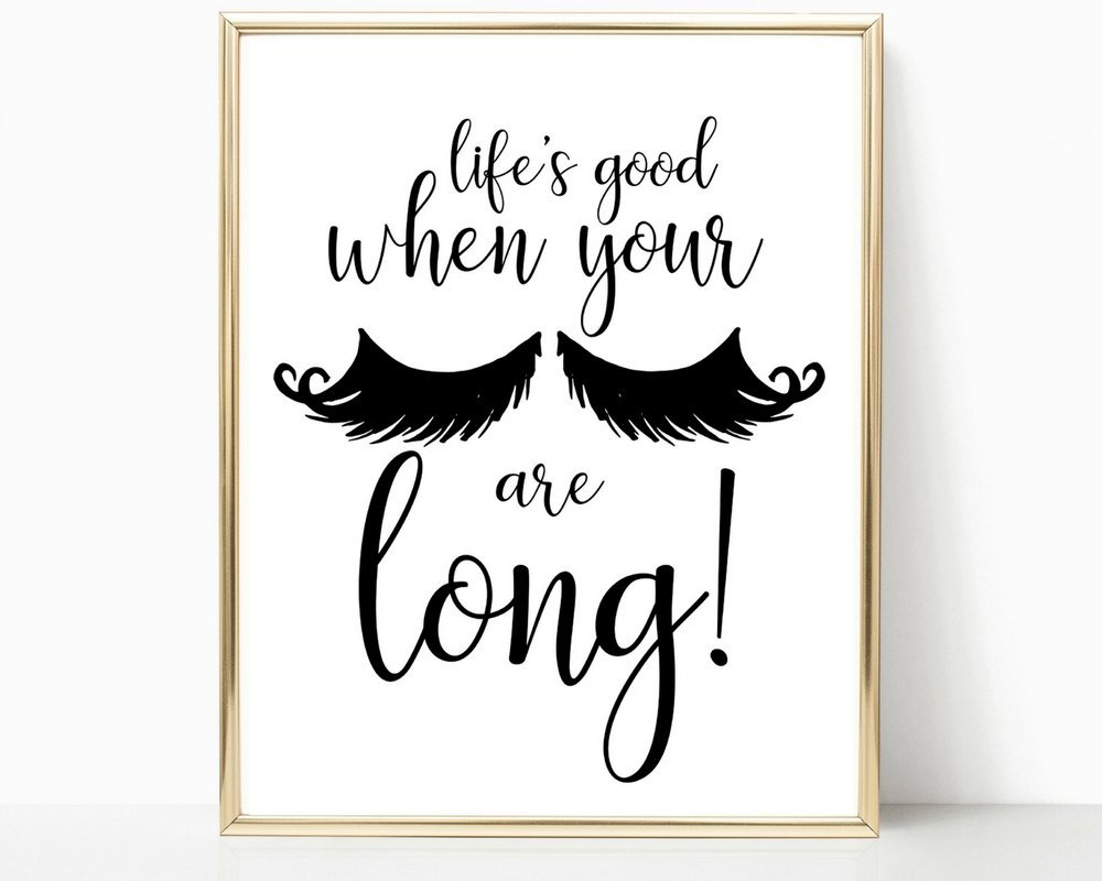 amazoncom a fun and sassy lifes good when your lashes are long