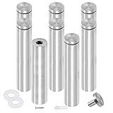 Luomorgo 8 Pcs 1/2" x 4" Stainless Steel Standoff