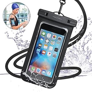 強化版 防水ケース スマホ用 【IPX8認定 指紋認証対応】 スマホ 防水携帯ケース タッチ可能