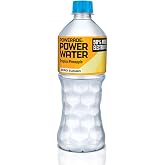 Powerade Power Water Zero Sugar Tropical Pineapple, 20 oz Bottles, 24 Pack