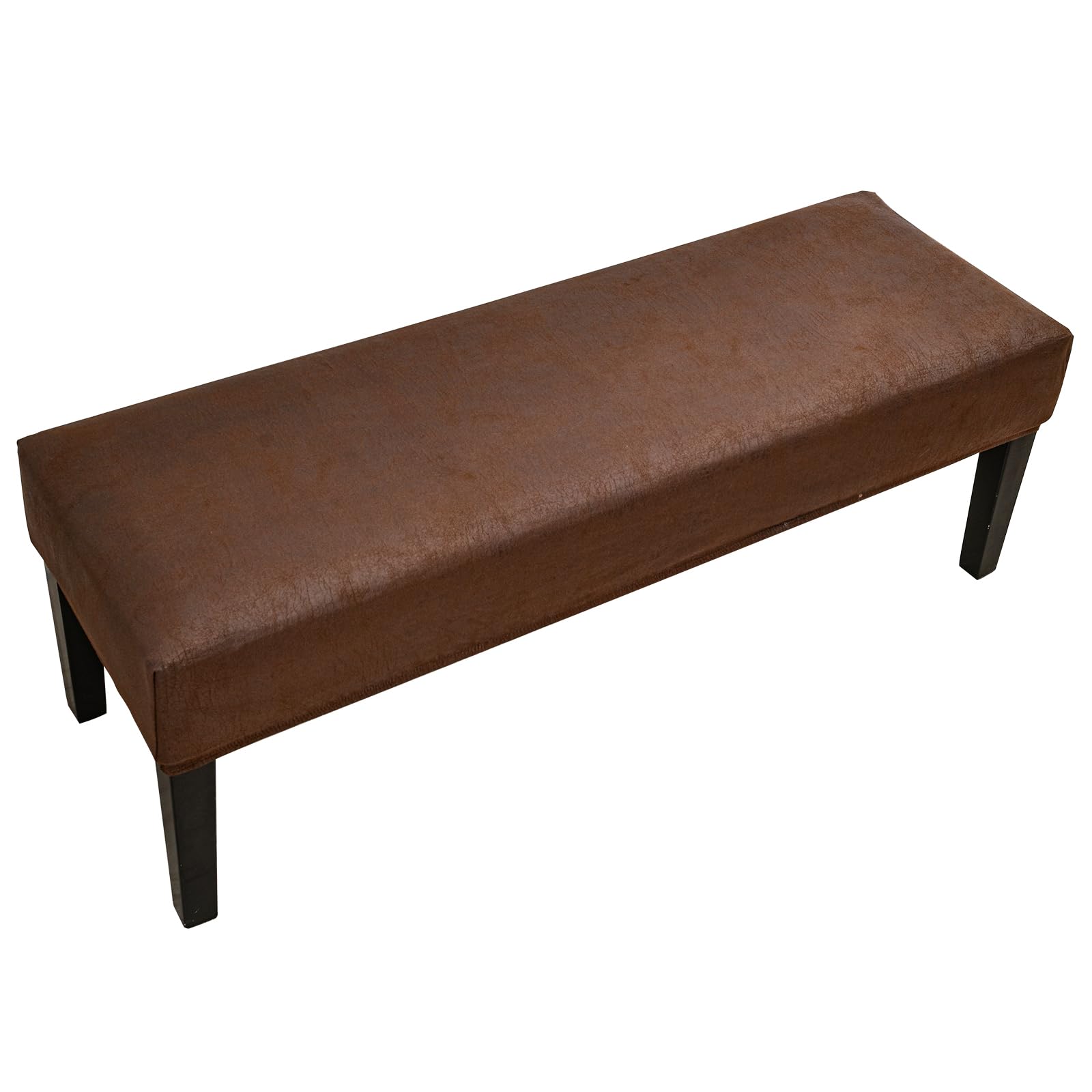Photo 1 of FUANGUI Bench Cover, Stretch Dining Bench Cover for bedrooms, Living Rooms, Kitchens, Protector Chair Bench Piano Bench Seat Covers Stool Slipcover Removable, Washable - Simulated Leather
