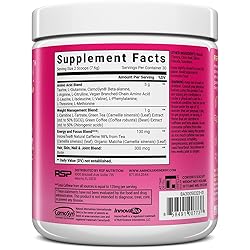 RSP NUTRITION AminoLean Pre Workout, Clean Energy