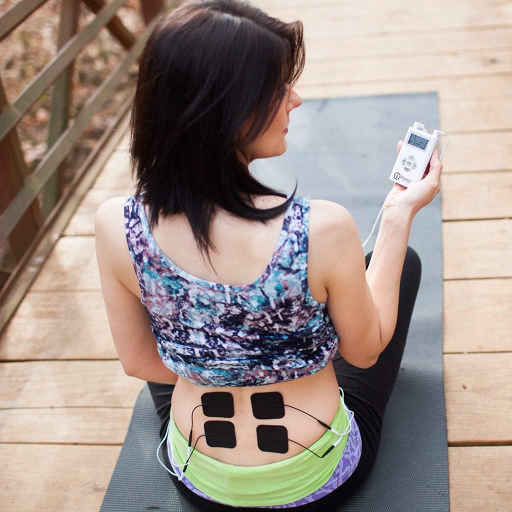 iReliev TENS + EMS Combination Unit Muscle Stimulator for Pain Relief & Arthritis & Muscle Strength - Treats Tired and Sore Muscles in Your Shoulders, Back, Ab's, Legs, Knee's and More: Health & Personal Care