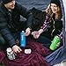 45 Degree Latitude 40 oz Water Bottle - Stay Hydrated Camping The Gym, Office Or Sports No BPA Stainless Steel Bottle - Perfectly Ice Cold Or Hot Beverages Leak Proof Lid Cayman Blue