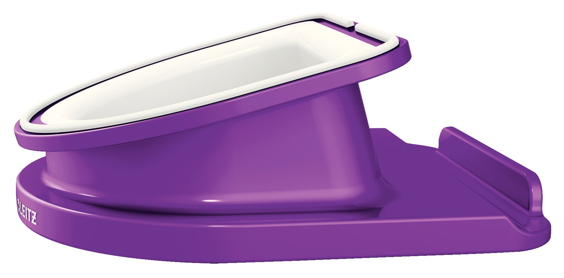 Leitz Rotating Desk Stand for iPad/tablet PC, Wow Range 62741062 - Purple