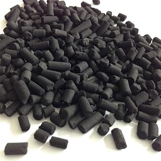 2000G 2 KG ACTIVATED CARBON CHARCOAL AQUARIUM 4MM PELLETS FISH TANK EXTERNAL FILTER MEDIA/KOI FISH POND WATER DECHLORINATOR FILTERS 2 KILO