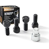 BINB ROAD Lockable Wheel Bolt Rim Locks M14 X 1.25 Compatible with BMW 228i 328d 328i 335i 428i 435i 528i 535d 535i 650i X1 X2 X3 X4 X5 X6 X7 Z4 M2 M3 M4 (Replaces 36136792851)