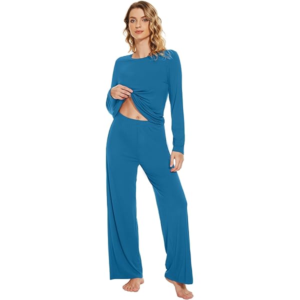 Cosabella Women's Amore Petite Long Sleeve Top & Pant Pajama Set