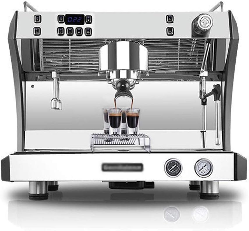 LZ Single-Head Italian Semi-Automatic Coffee Machine Commercial Fresh-Grinding Pump-Type Coffee Shop Equipment,Black