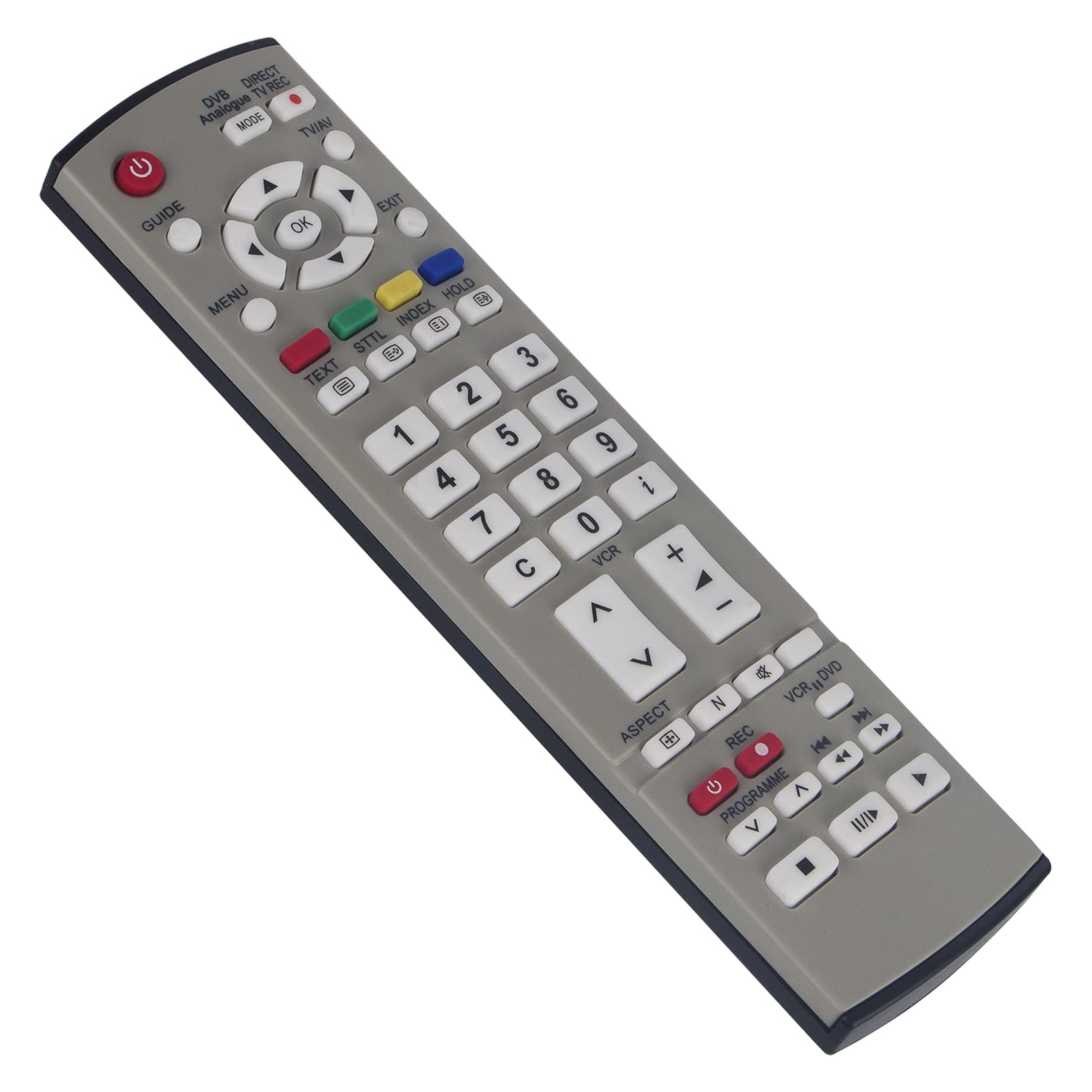 ALLIMITY Replace Remote Control fit for Panasonic Viera TX-26LX50F TX-26LX52 TX-32LX50 TH-37PV60E TH-37PV60EH TH-42PX60EH TH-42PA60 TH-42PX45B TH-42PV62EH TX-26LX51F TX-32LX52L TH-37PA50