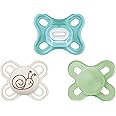 MAM Pacifier Newborn Variety Pack (1 Comfort, 1 Perfect Start, 1 Newborn Original Start) Best Pacifier for Breastfed Babies, 0-3 Months, Unisex, 3-Pack