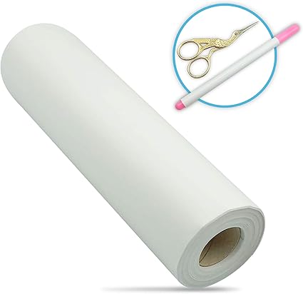 Amazon Co Jp プレミアム カットアウェイ ファブリック スタビライザー 刺繍用 12インチx51ヤード カットアウェイ 刺繍 スタビライザー 無料ペン はさみ カットアウェイ ミディアム スタビライザー カットアウェイ スタビライザー ロール ホワイト Home Kitchen