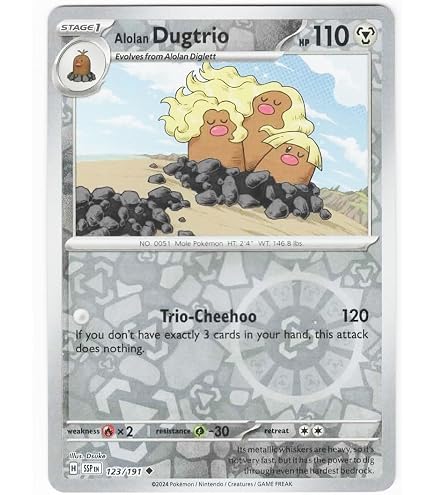 alolan diglett pokemon card Certification ID:63558232 TCG_497606 [Psychic] Chaos Orb: MTG Card