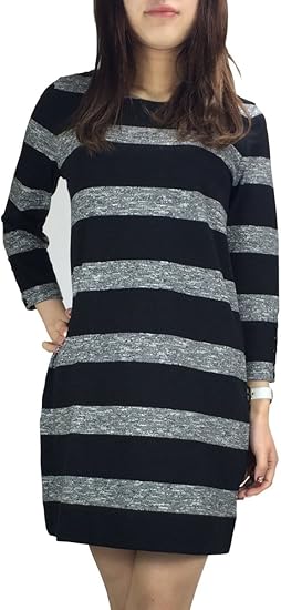 Amazon J Crew ジェイクルー ボーダーニットワンピース Xs 並行輸入品 ワンピース チュニック 通販