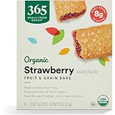 365 by Whole Foods Market, Organic Strawberry Cereal Bar 6 Count, 7.8 Ounce