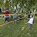 Franklin Sports Badminton Net + Rackets Set - Portable Backyard Badminton Set with (4) Rackers + (2) Birdies - Adult + Kids Set - Classic