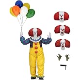 NECA - IT - 7&rdquo; Scale Action Figure - Ultimate Pennywise (1990) | IT 1990 7 Inch Action Figure Ultimate Series - Ultimate Pennywise (1990)