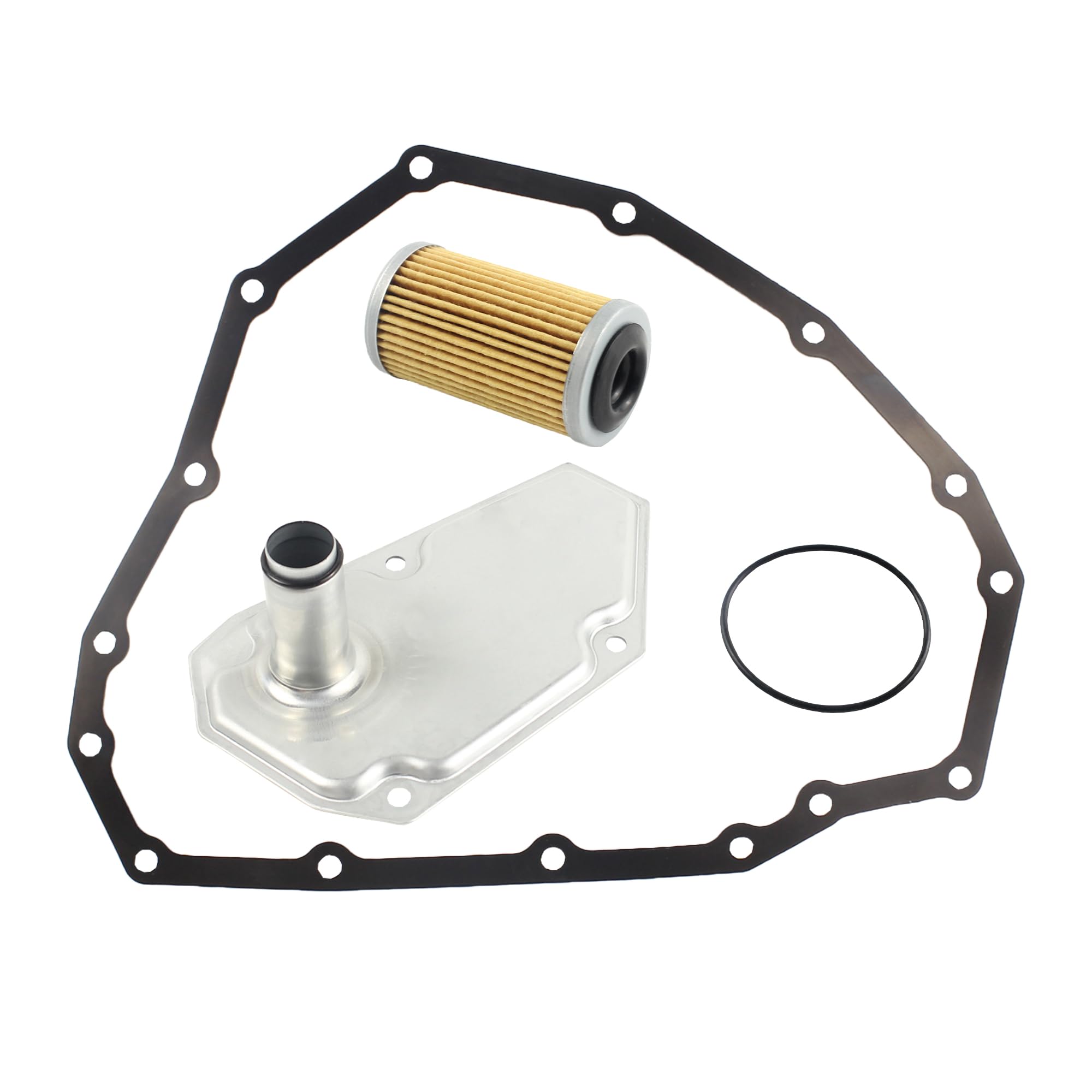 Photo 1 of YzusGomumu RE0F11A JF015E Transmission Filters & Oil Pan Gasket Kit Compatible With 2012-2019 Nissan Versa Sentra Versa Note Replaces 33010-JF015 31726-28X0A 31726-3JX0A RE0F11A