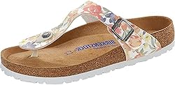 Birkenstock Gizeh SFB Supernatural Flower White