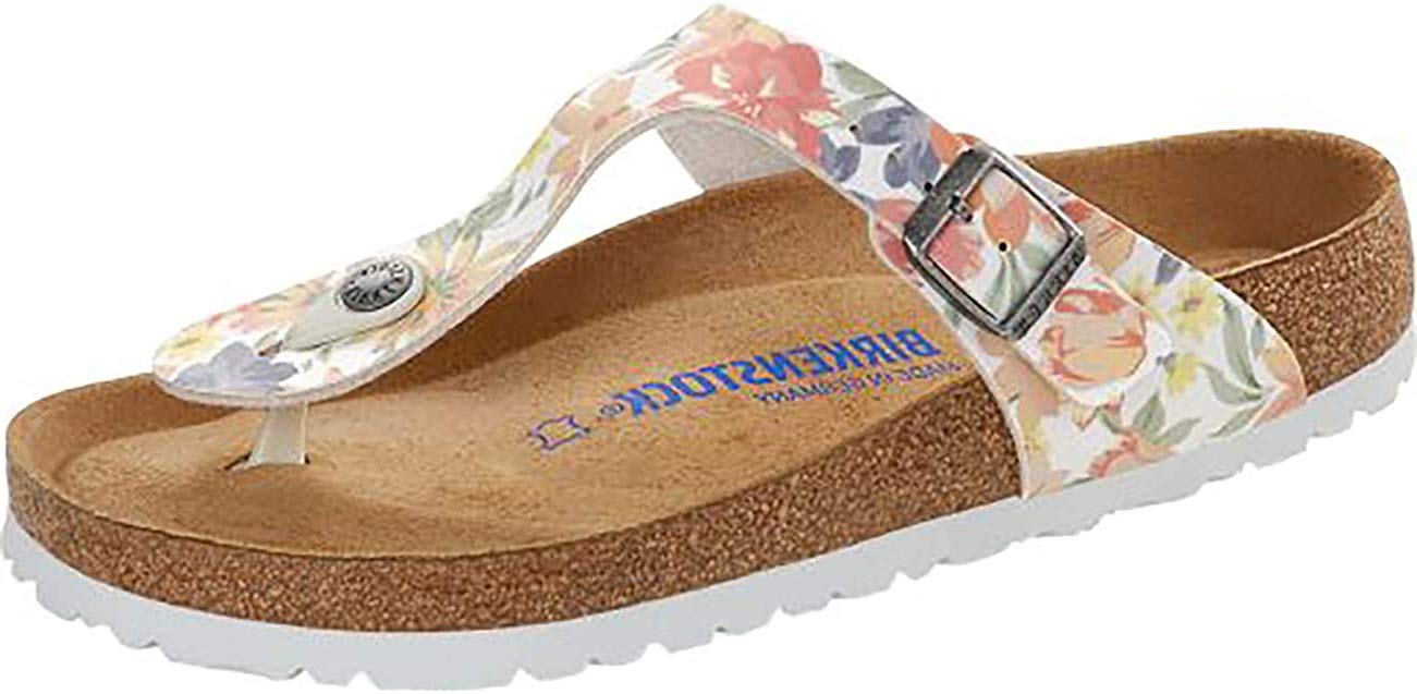 Birkenstock Gizeh SFB Supernatural Flower White