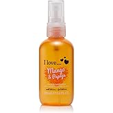 I LOVE Mango and Papaya Refreshing Body Spritzer - Body Mist Fragrance - Long Lasting Body Spray with Fruity Mango and Papaya Fragrance - 3.4 oz