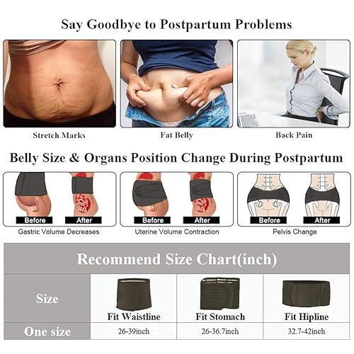 lifecolor in Postpartum Belly Wrap, Belly Girdle Support