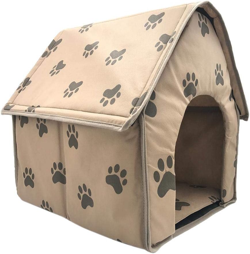 Telisii Portable Dog House House Indoor Small Foldable pet House for