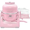 WonderWash Portable Washing Machine for Apartment & Tiny Spaces - Manual Hand Clothes Washer with Retro Design - Clean Laundry Anywhere with Our Countertop, Non-Electric, Small Washer - Pink