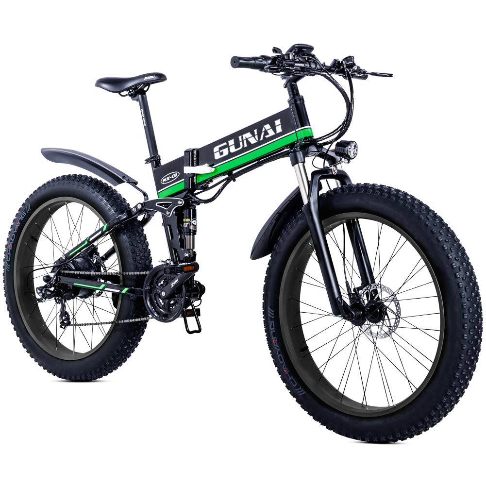 GUNAI Electric Mountain Bike 26 Inches 