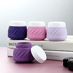 Gemice Travel Containers for Toiletries, Silicone