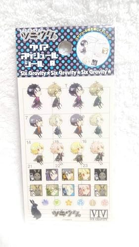 Amazon ツキウタ クリアスケジュールシール A Six Gravity シックスグラビティー アニメ 萌えグッズ 通販