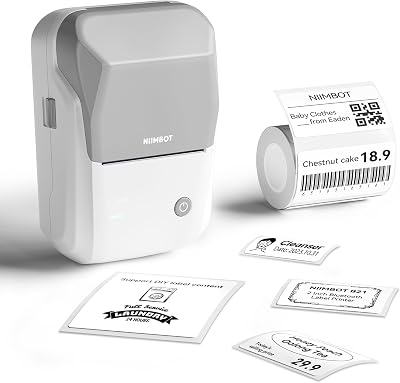 NIIMBOT B1 Label Printer Bluetooth Thermal 2'' Tape Portable