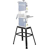 QD-KYOHO Professional Stand for 10" Band Saw &ndash; Lightweight &amp; Durable, 12.5 lbs Heavy-Duty Steel Stand with Non-Slip Feet for Stability