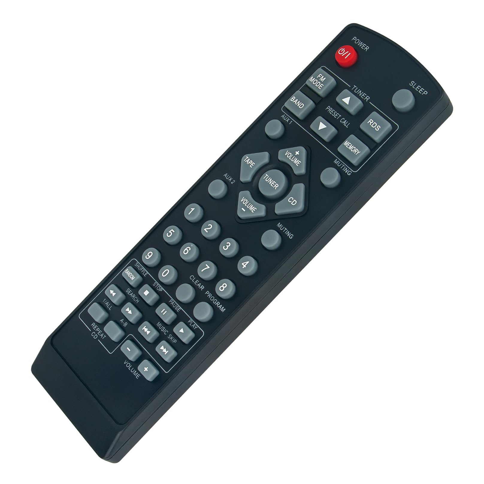 RC-959 Replacement Remote Control -VINABTY-fit for Teac CD Receiver RC959 remote control CR-H230 CRH220 CR-H220 CRH230