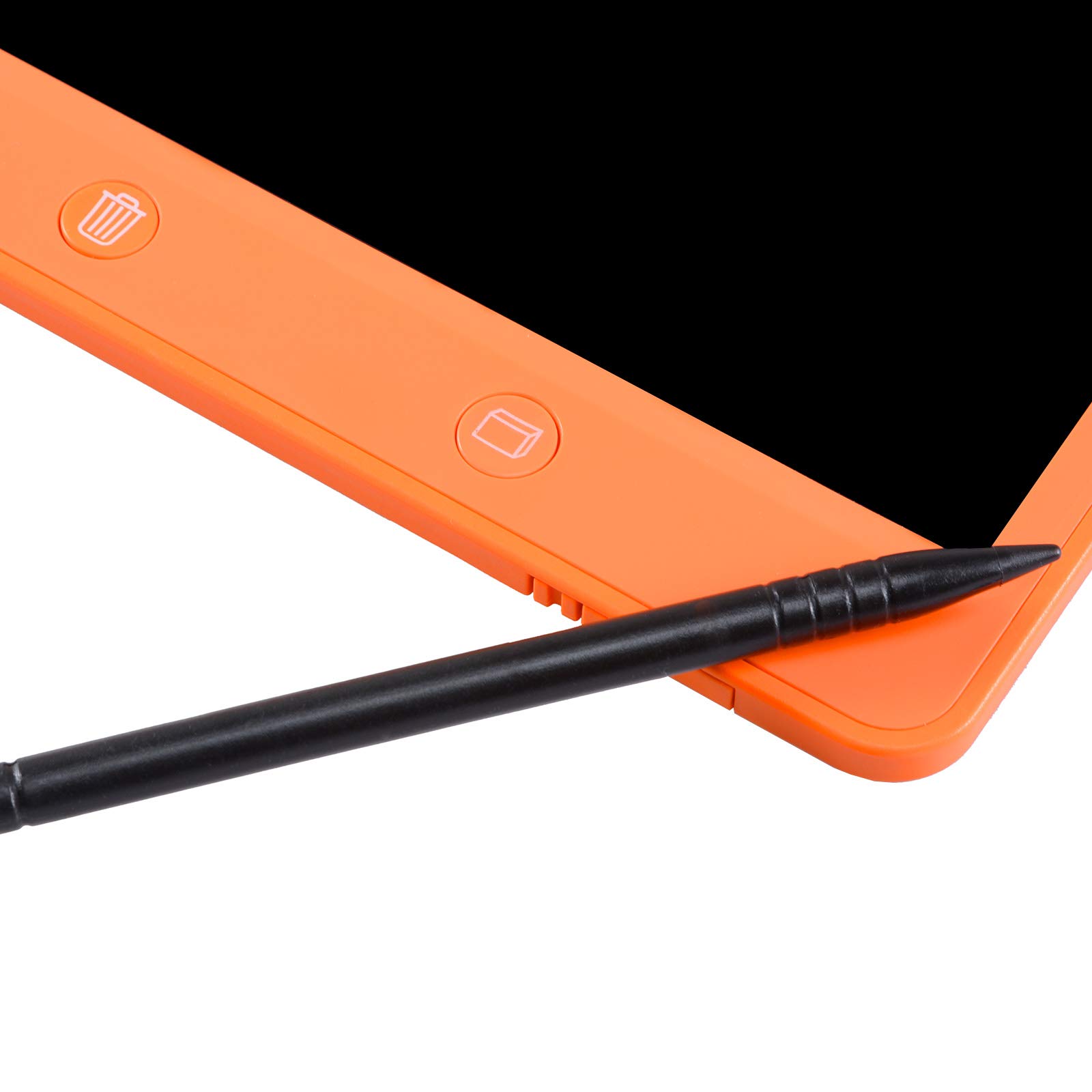 Voilamart Writing Tablet, 10inch LCD Ewriter Digital Writing Board with Memory Lock Partial Delete Function Electronic Graphics Pad for Kids Adults (Orange)