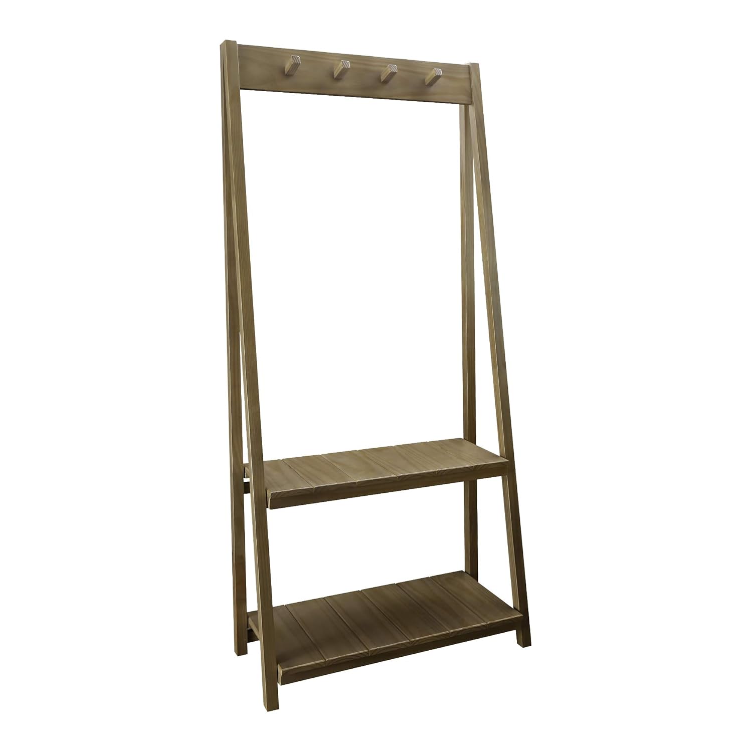 Best Casual Home 4-Shelf Folding Shoe Rack