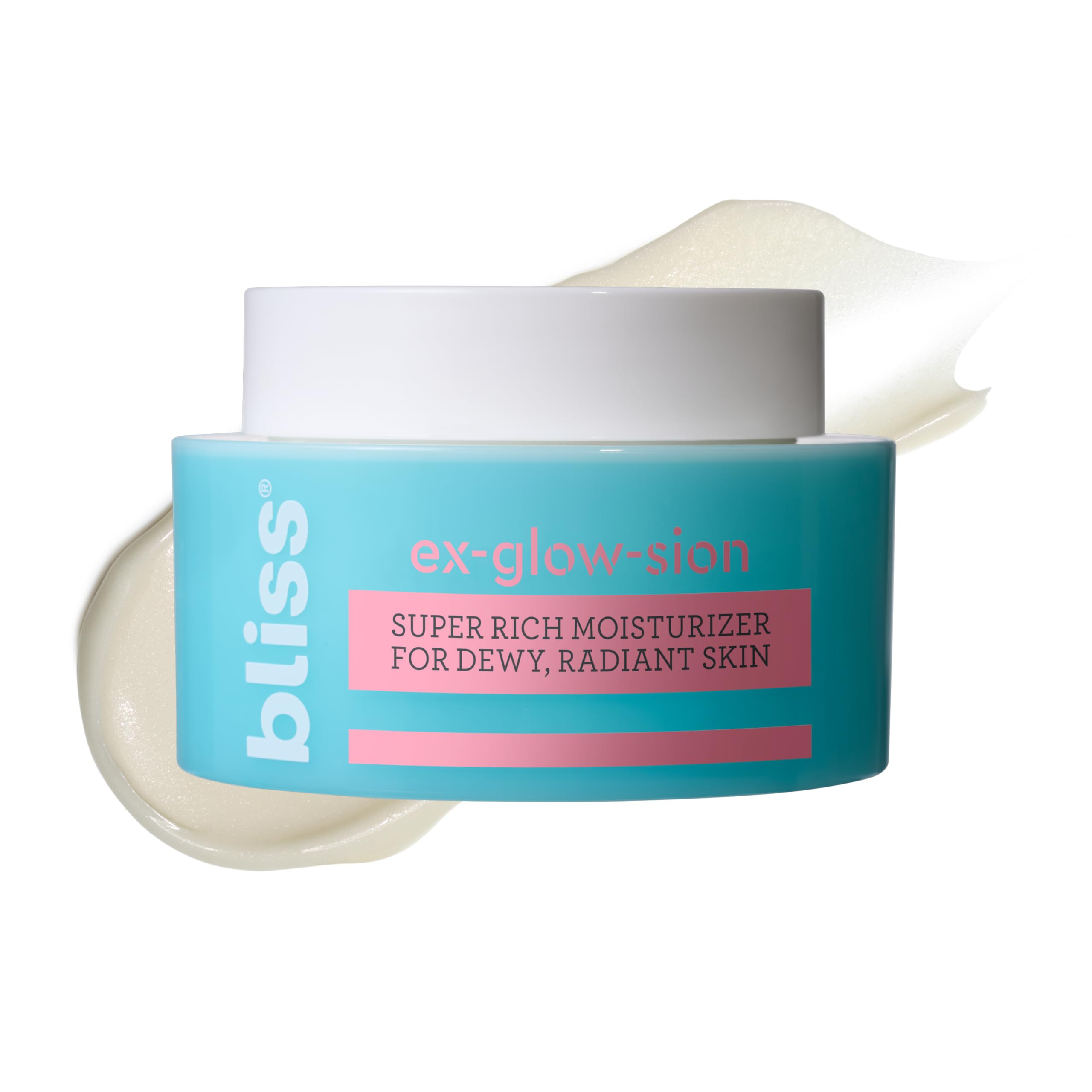 bliss Ex-glow-sion Super Rich Face Moisturiser for Dewy, Radiant Skin | Advanced Shea Butter Nourishes & Hydrates | 100% Vegan and Cruelty-Free | 50 ml — image 1