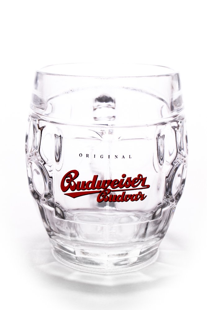 BUDVAR BUDWEISER BEER MUGS, SET OF 2 BEER MUGS PINT Amazon.co.uk