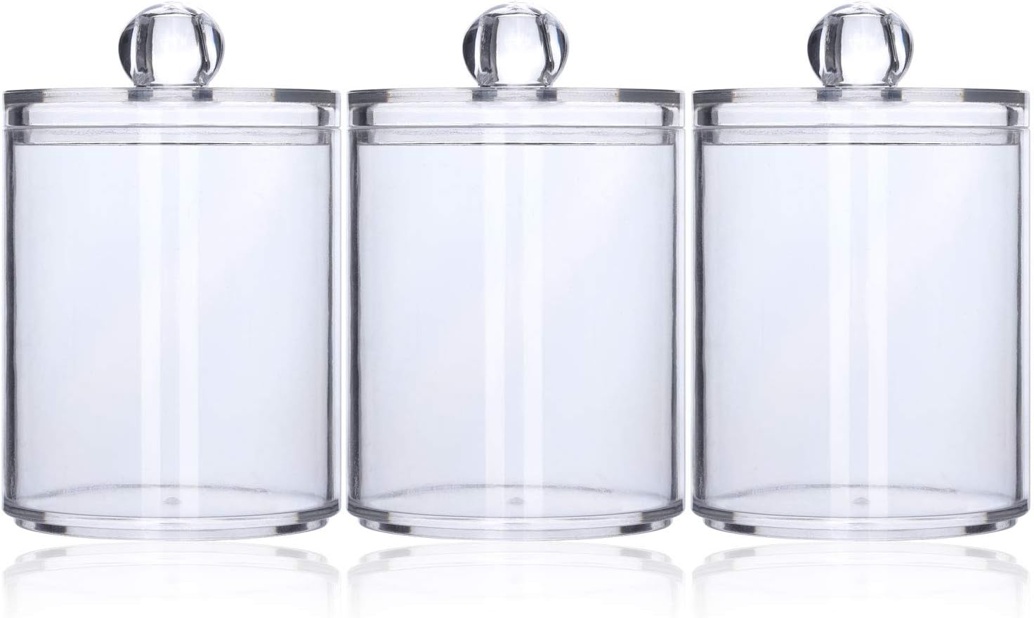 Amazon.com: Soporte de plástico de algodón para bolas de hisopo de bola