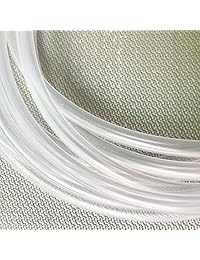 LMS Tubos de hule de silicona de calidad alimentaria Auto Syphon Tubo Tubo Manguera ID 3 mm OD 4 mm 3 metros