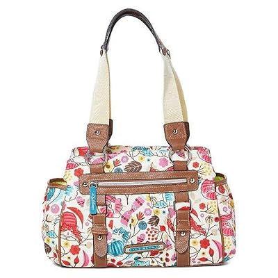 Lily Bloom Landon Triple Section Satchel, Who Let The Dogs Out