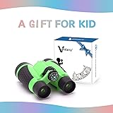 Vanstarry Compact Binoculars for Kids Bird Watching Hiking Camping Fishing Accessories Gear Essentials Best Toy Gifts for Boy