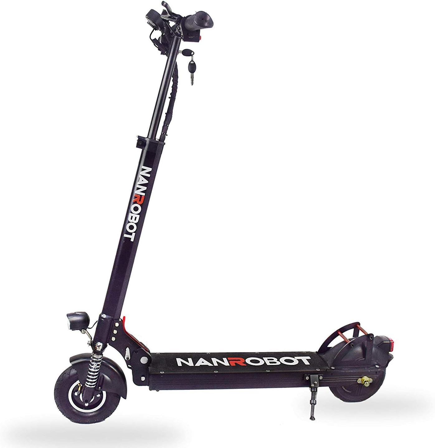 NANROBOT X4 2.0 Adult Foldable Commuter Electric Scooter, 500W brushless Motor, Maximum Speed 25mph, 25 Mile Riding Range, Maximum Weight 260lbs
