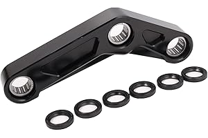 FTQYZDP 1.18" Lowering Links Kit Fit for MT-07 2014-2024, FZ-07/XSR 700 16-24, YZF R7 21-23 Suspension Links Lower Links.Adjustable Suspension Rear.Aluminum CMC