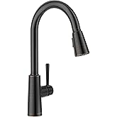 Lava Odoro Oil Rubbed Bronze Kitchen Faucet with Pull Down Sprayer, Modern Kitchen Sink Faucet with Magnetic Docking Spray 2-Function, Single Handle Faucet for Kitchen Sink, KF241-ORB