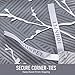 JOHNPEY Duvet Cover Queen - 100% Cotton Bedding Set (1 Duvet Cover 90